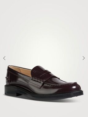Tods Leather Penny Loafers